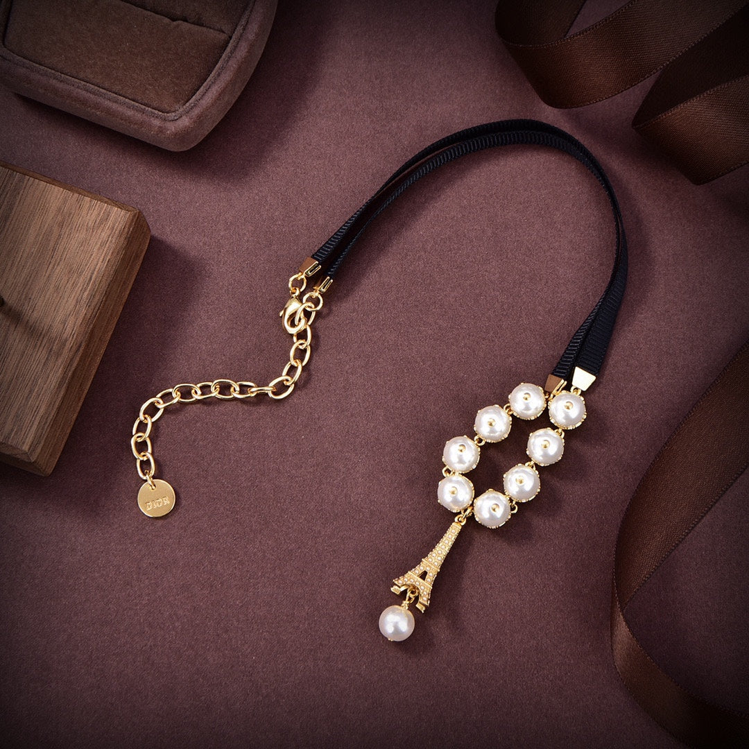 Dior Plan De Paris Choker Necklace