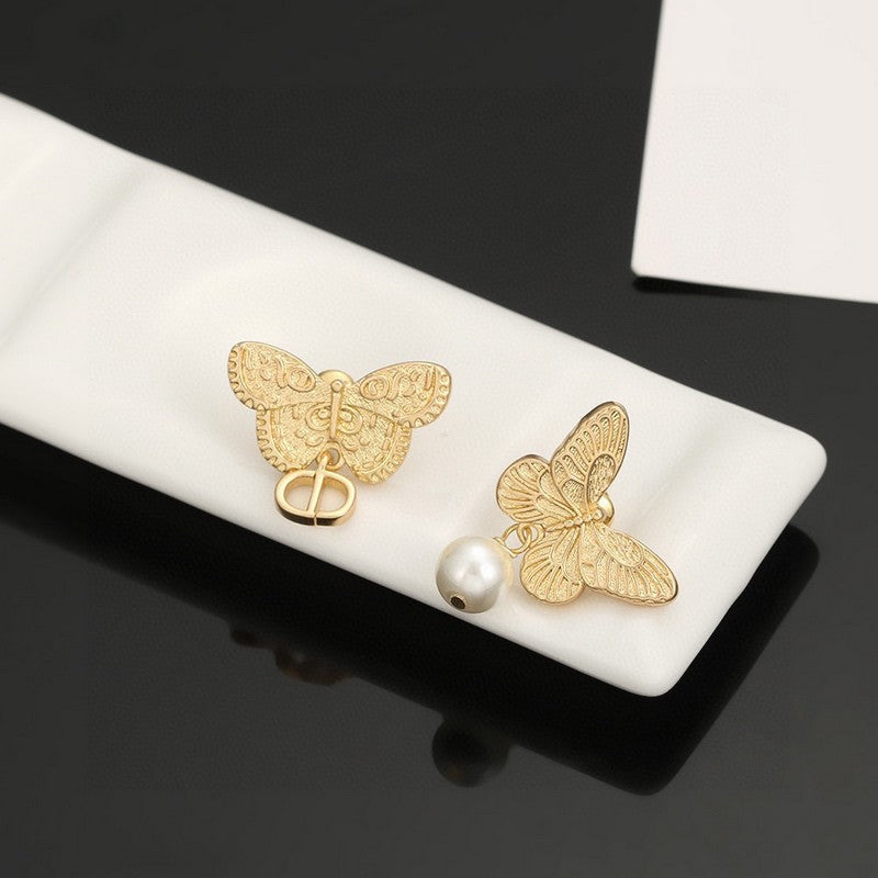 Dior Butterfly Earrings