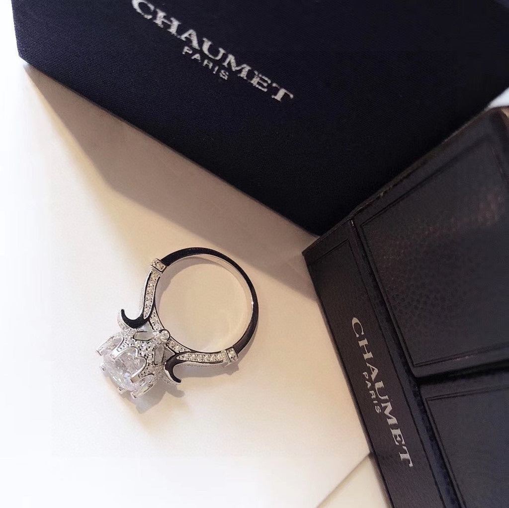 Josephine Ring - 18K White Gold