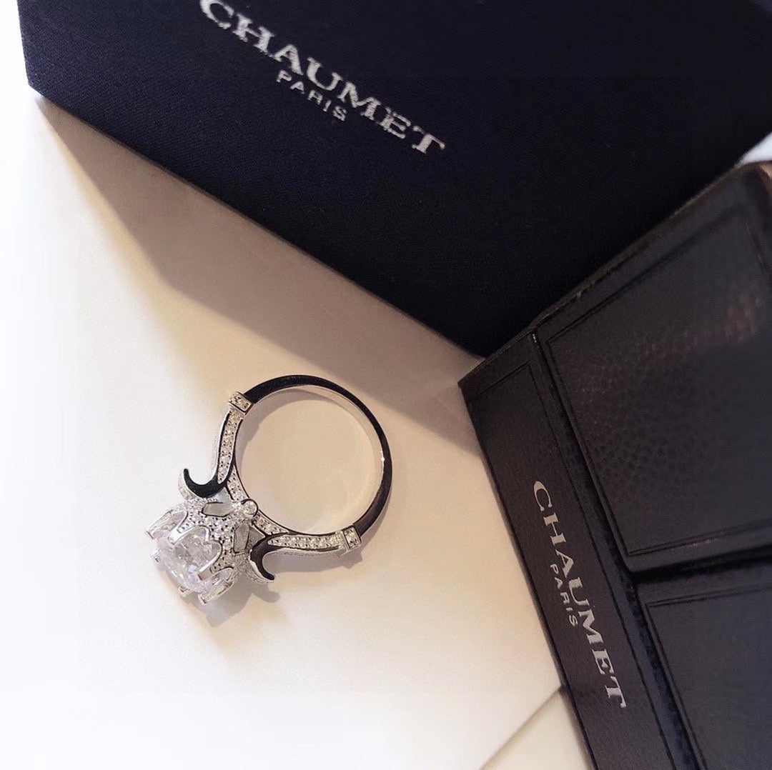 Josephine Ring - 18K White Gold