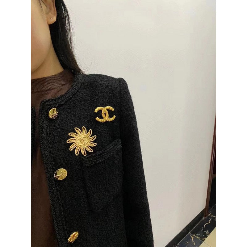 Chanel Sunflower Brooch