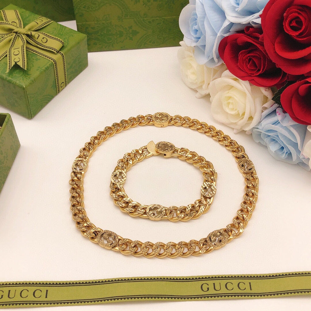 Gucci Double G Chain Necklace