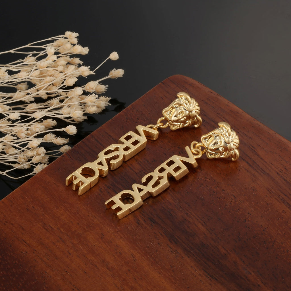 Medusa Earrings - 18K Yellow Gold