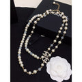 Chanel Long Pearl Necklace