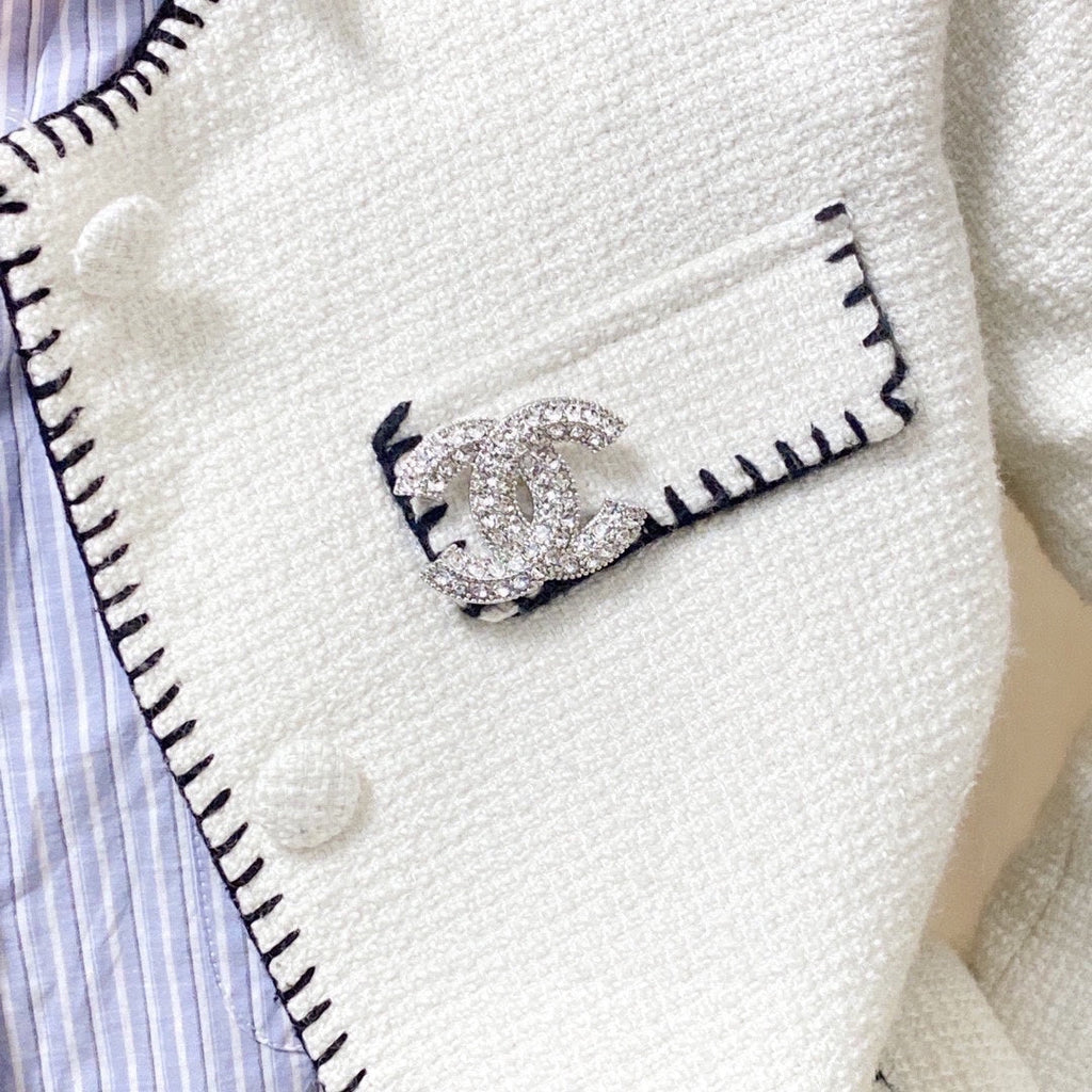Chanel Diamond Brooch