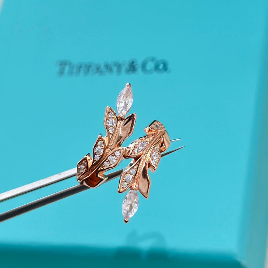 Tiffany Victoria Vine Bypass Ring - 18K Rose Gold