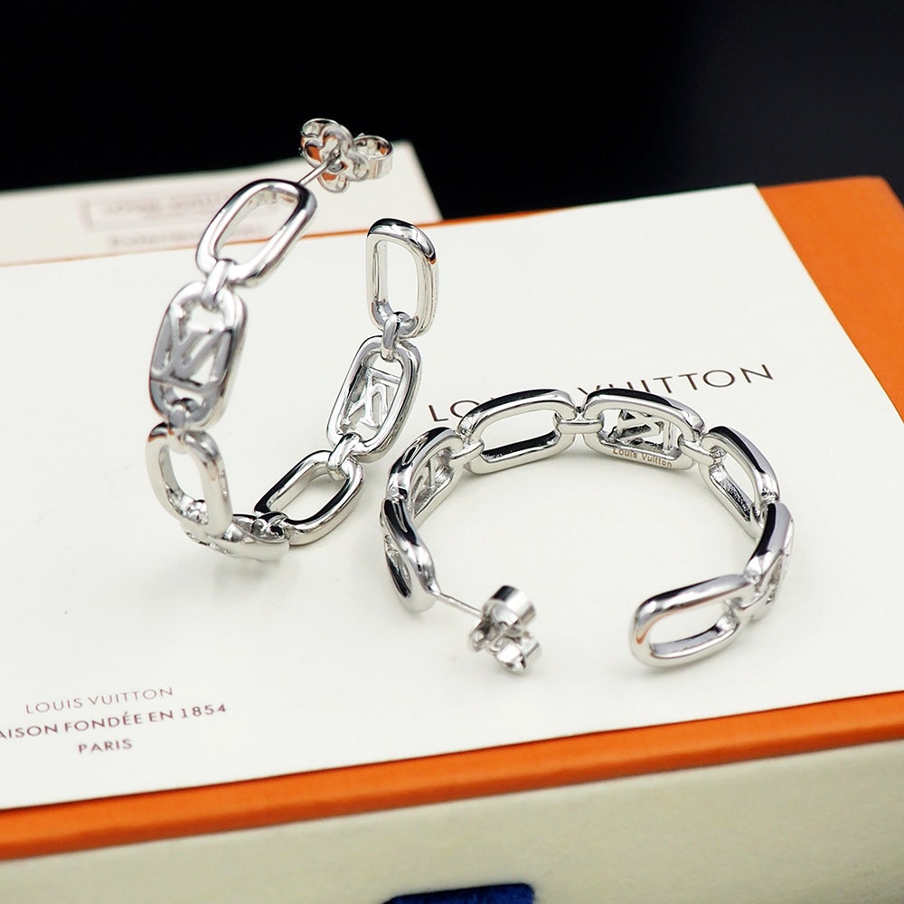 Louis Vuitton My Chain Earrings - 18K Gold