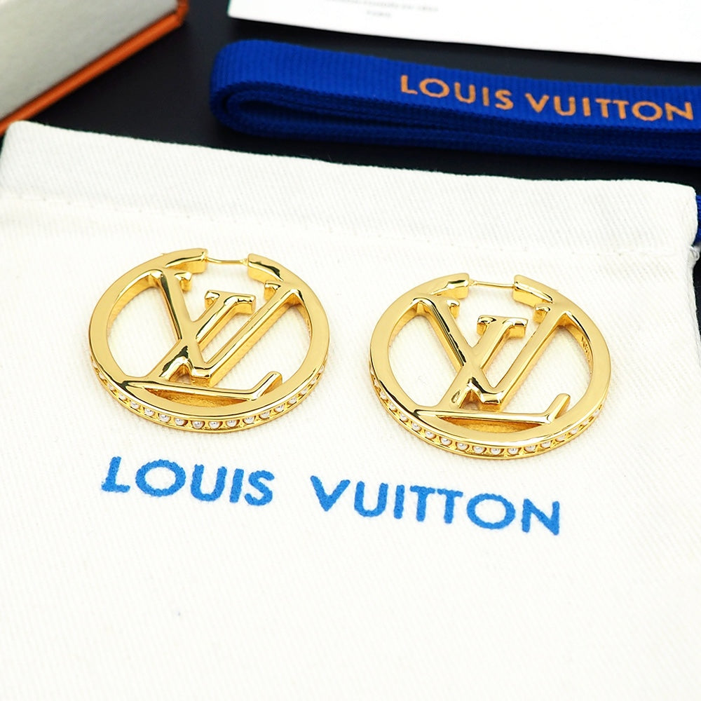 Louis Vuitton Louise Pearl Earrings - 18K Gold