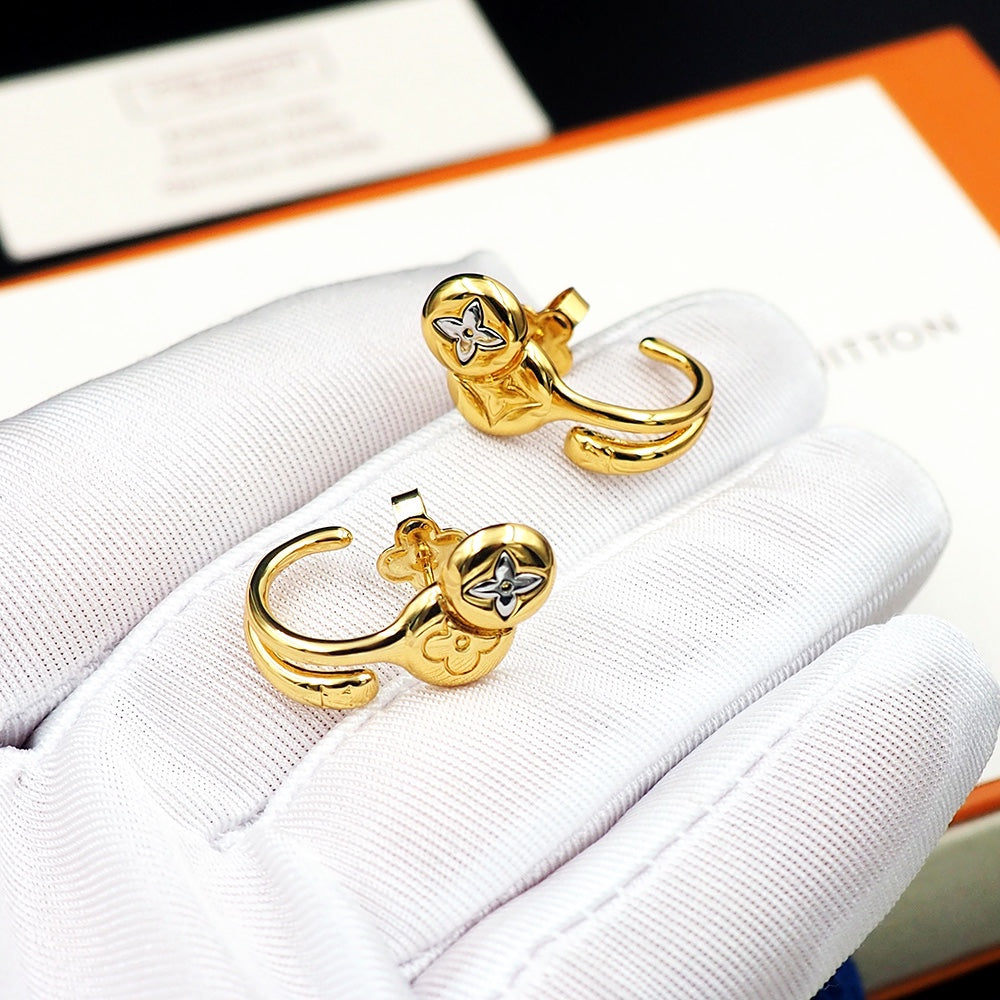 Louis Vuitton Symphony Earrings - 18K Yellow Gold