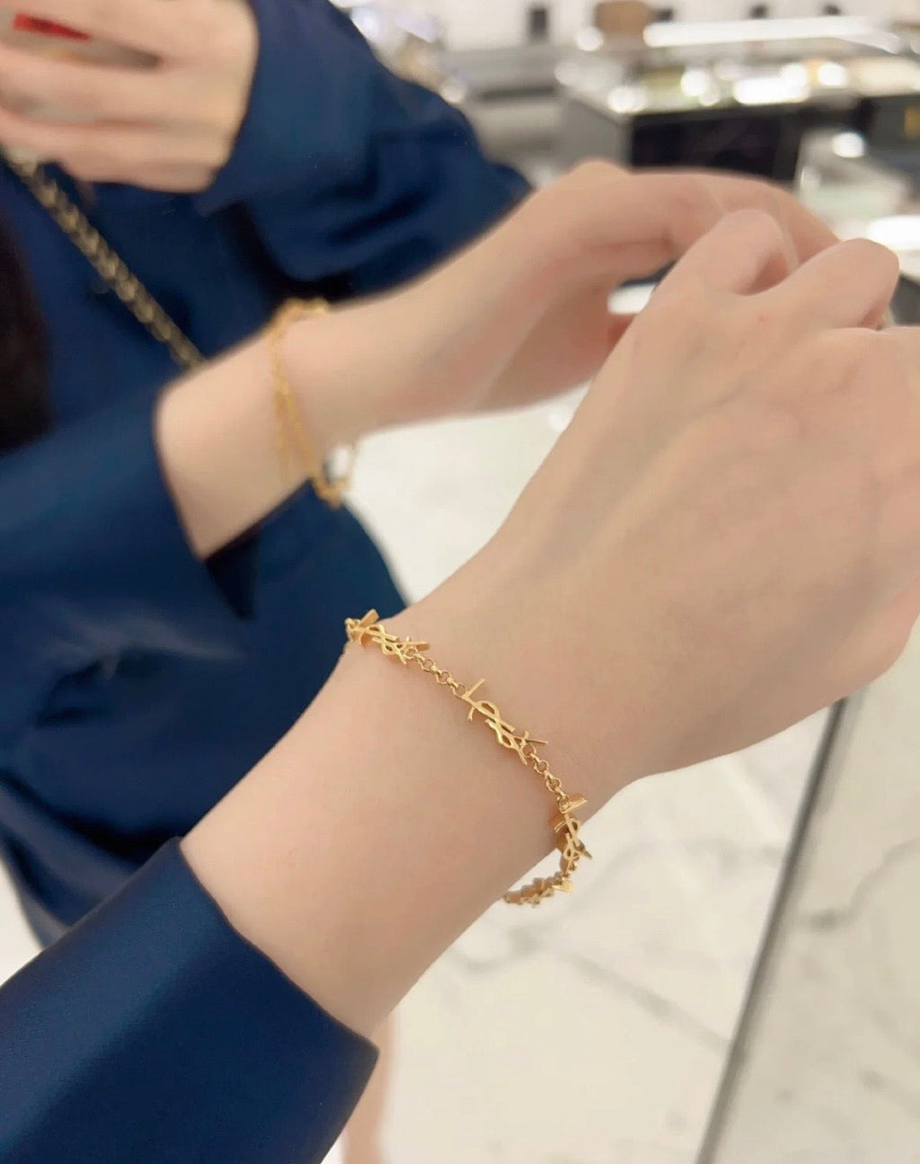 YSL Mini Cassan Bracelet