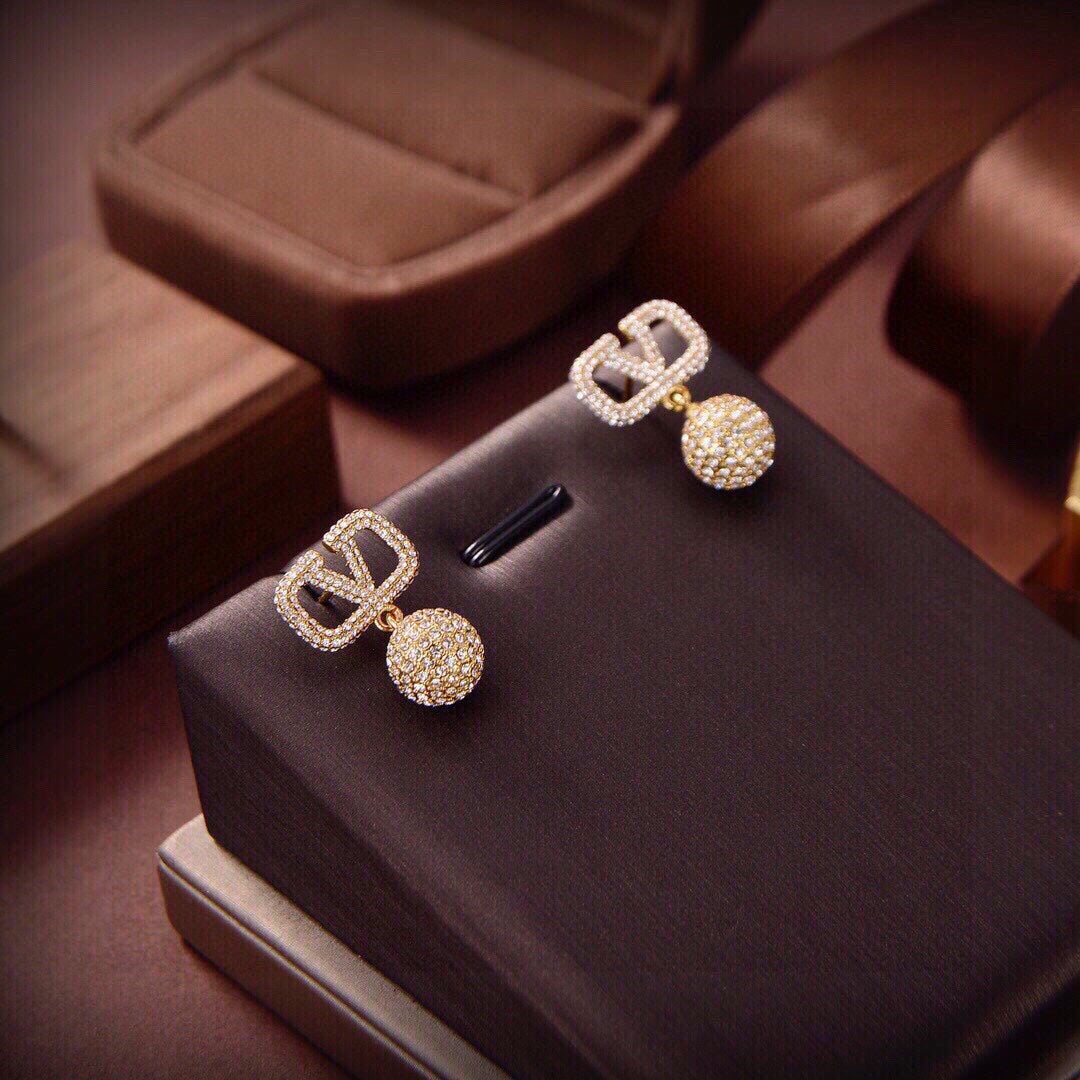 Valentino Diamond Earrings - 18K Rose Gold