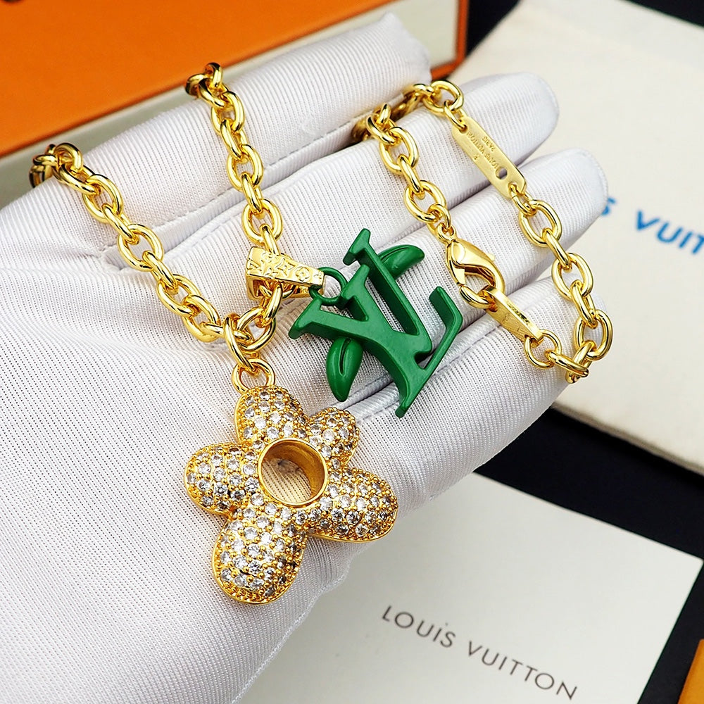 Louis Vuitton Blooming Pendant Necklace