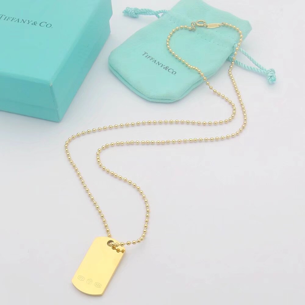 Tiffany 1837 Makers I.D. Tag Pendant Necklace