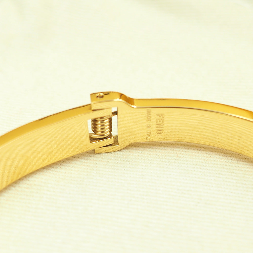 Fendi Is Crystal Bracelet - 18K Gold