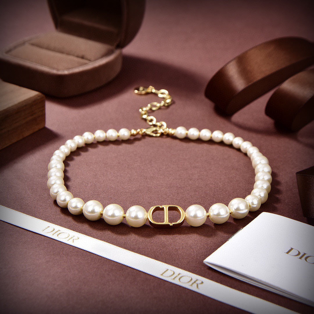 Dior Pearl Necklace