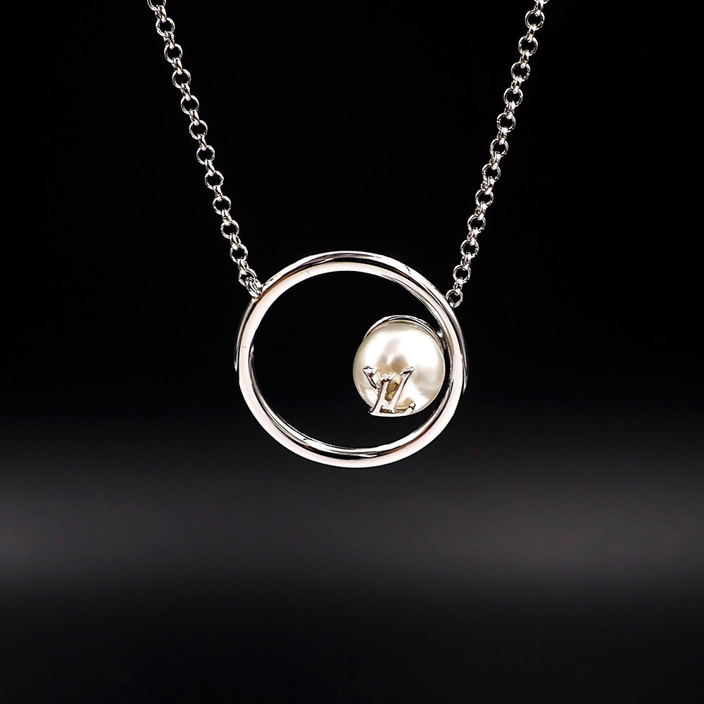 Louis Vuitton Eclipse Pearl Necklace