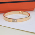 Hermes Diamond Bracelet - 18K Gold