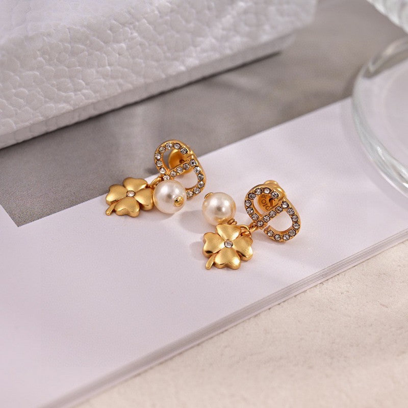 Dior Petit CD Lucky Charms Earrings