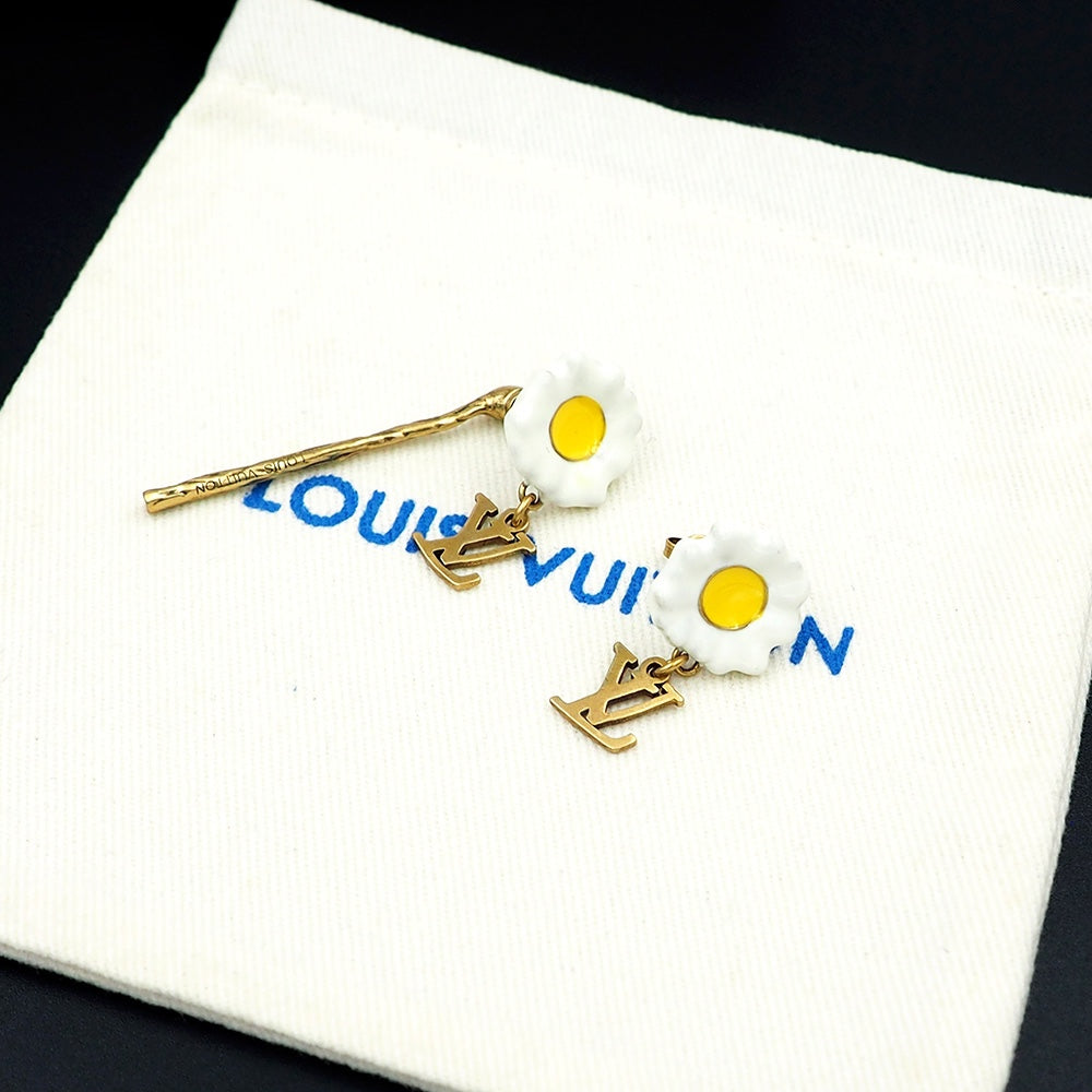 Louis Vuitton Gardening Earrings - 18K Yellow Gold