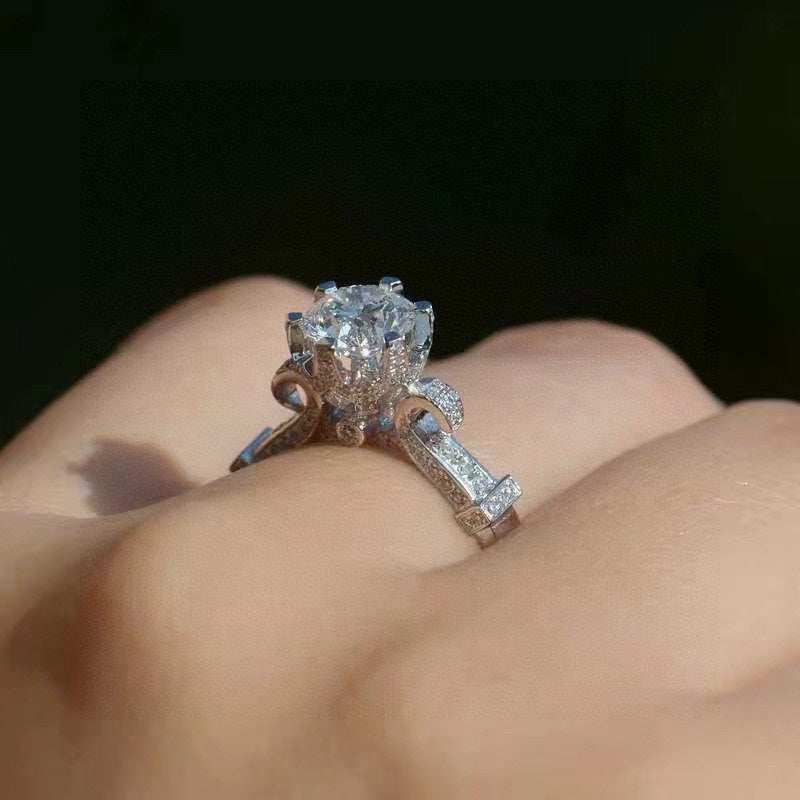 Josephine Ring - 18K White Gold