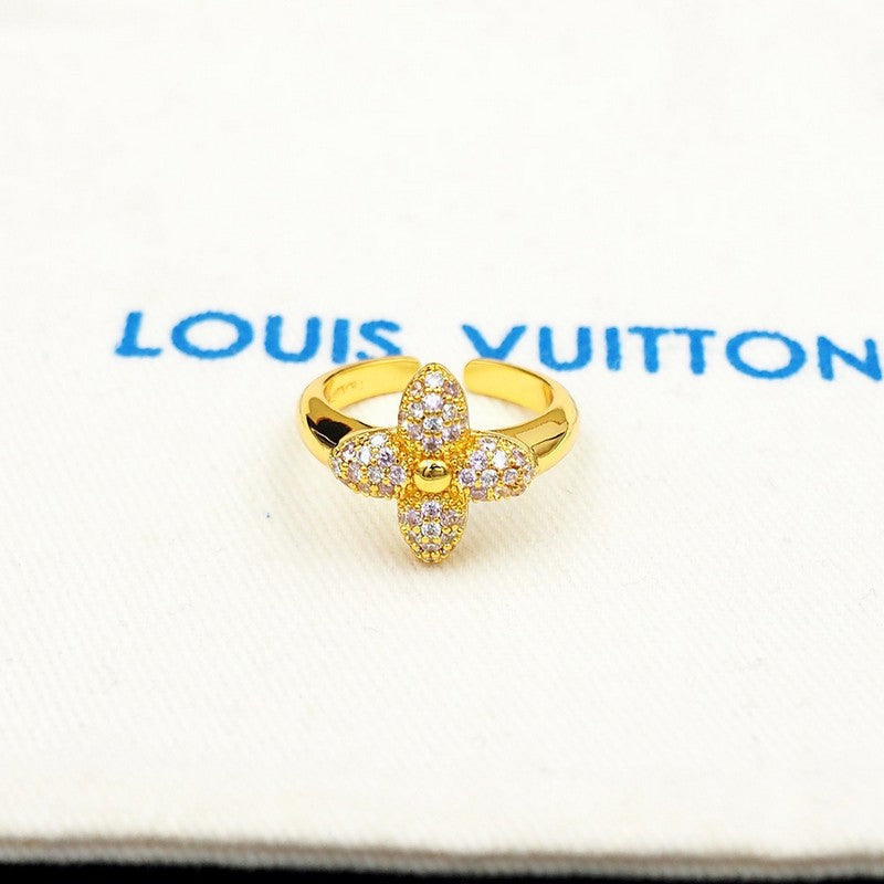 Louis Vuitton Louisa Ring - 18K Yellow Gold