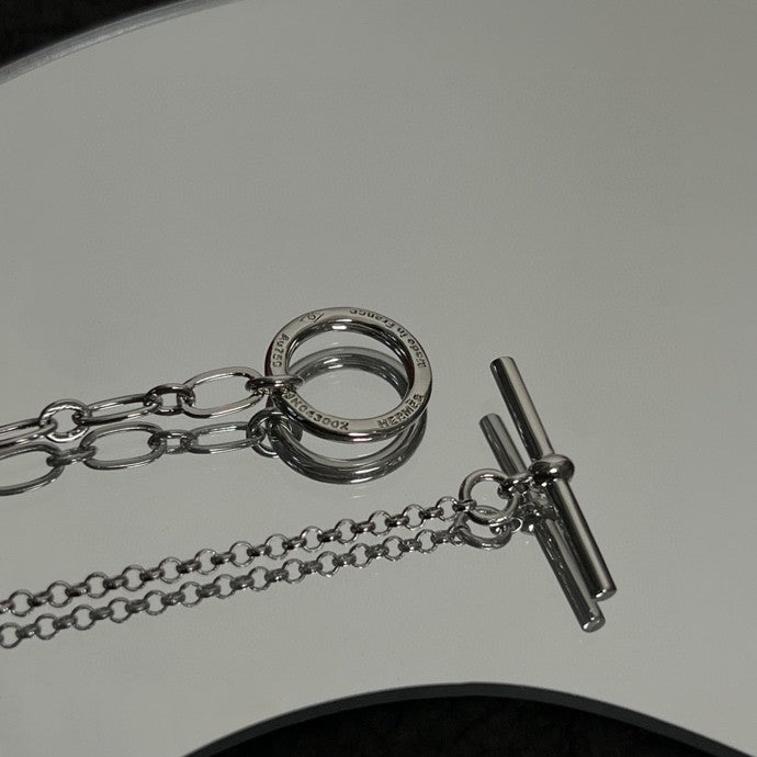 Hermes Chaine D'ancre Chain Necklace