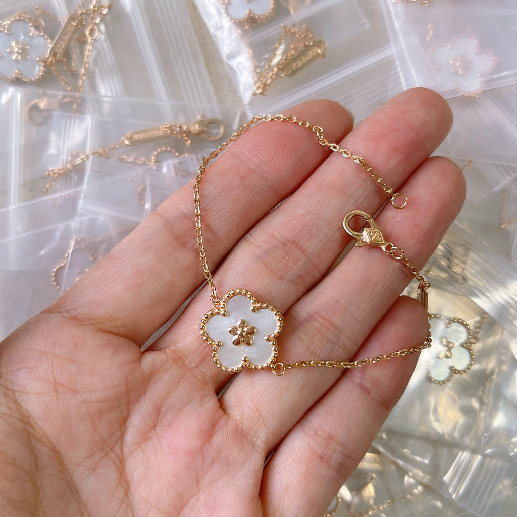 Lucky Spring Plum Blossom Bracelet
