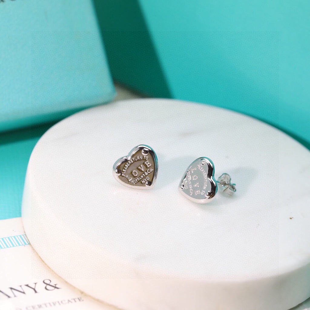 Return to Tiffany Love Earrings - 18K Gold