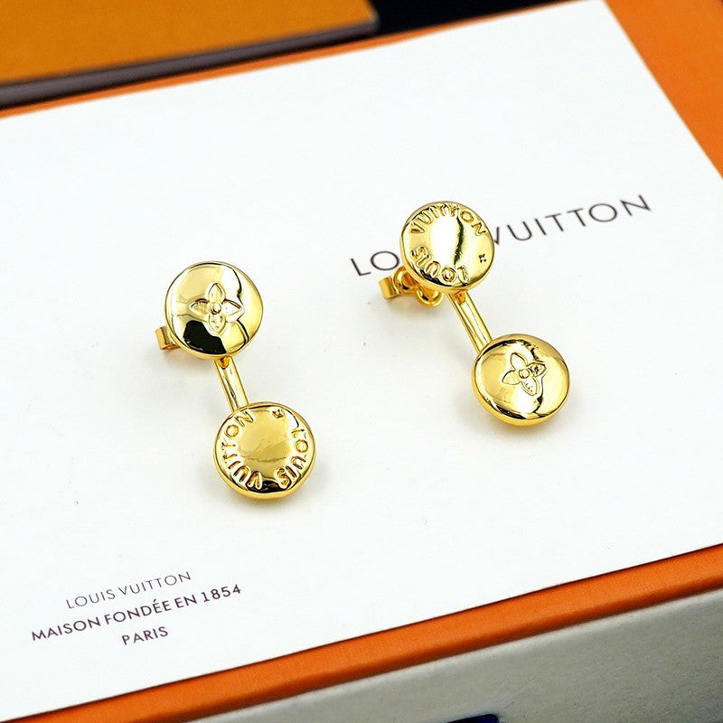 Louis Vuitton Studs Earrings - 18K Gold