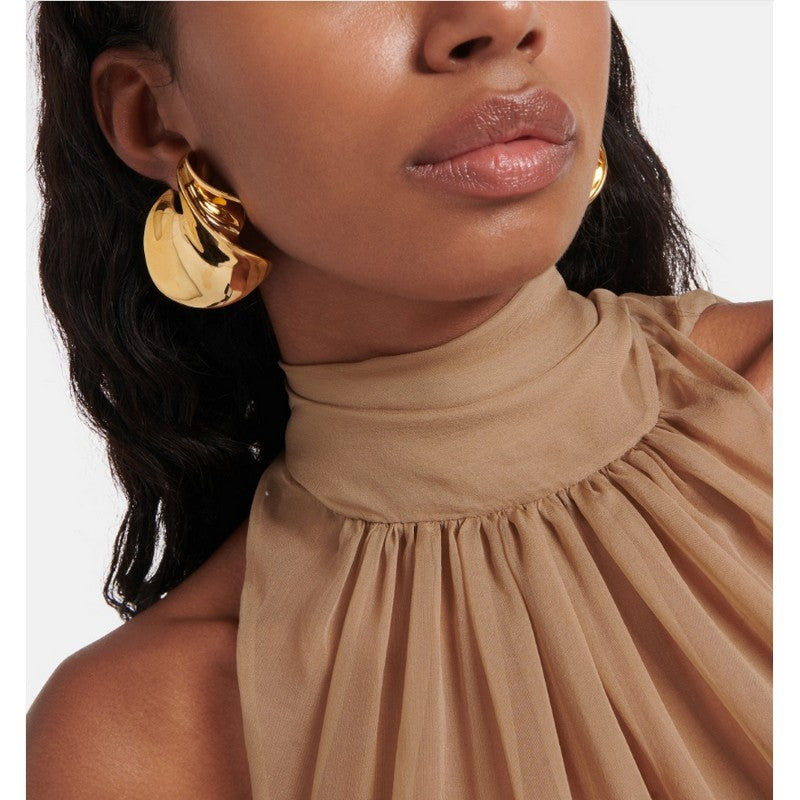 YSL Earrings - 18K Yellow Gold