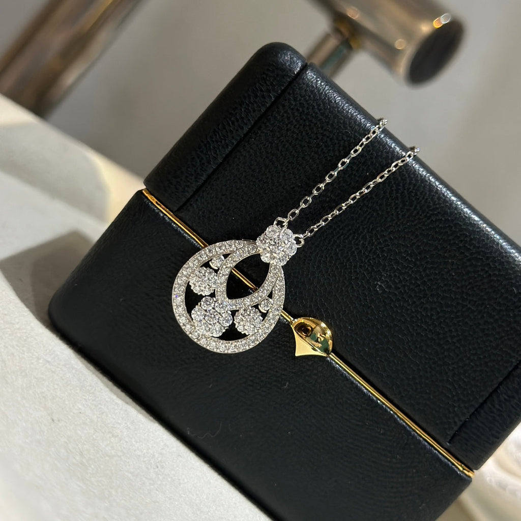 Snowflake Necklace - 18K Gold
