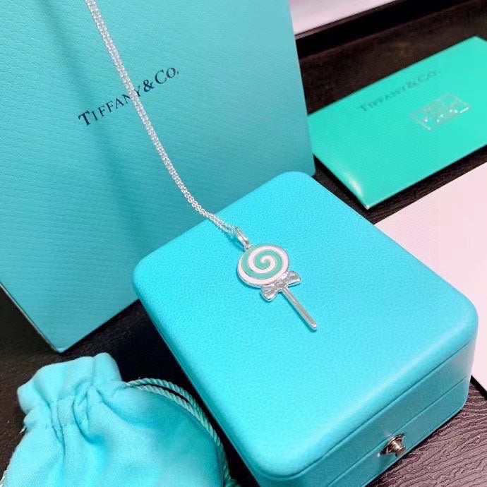 Tiffany Lollipop Charm Chain Necklace