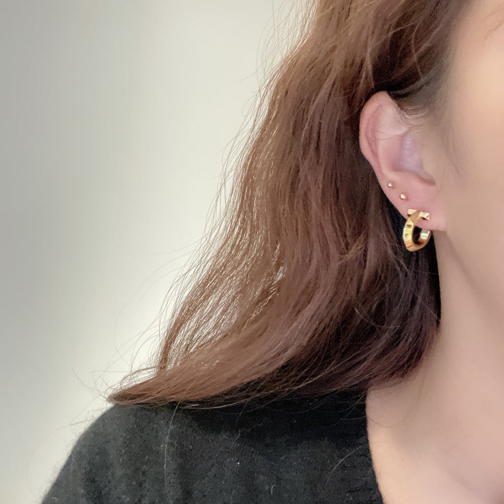 Tiffany Hoop Earrings - 18K Gold