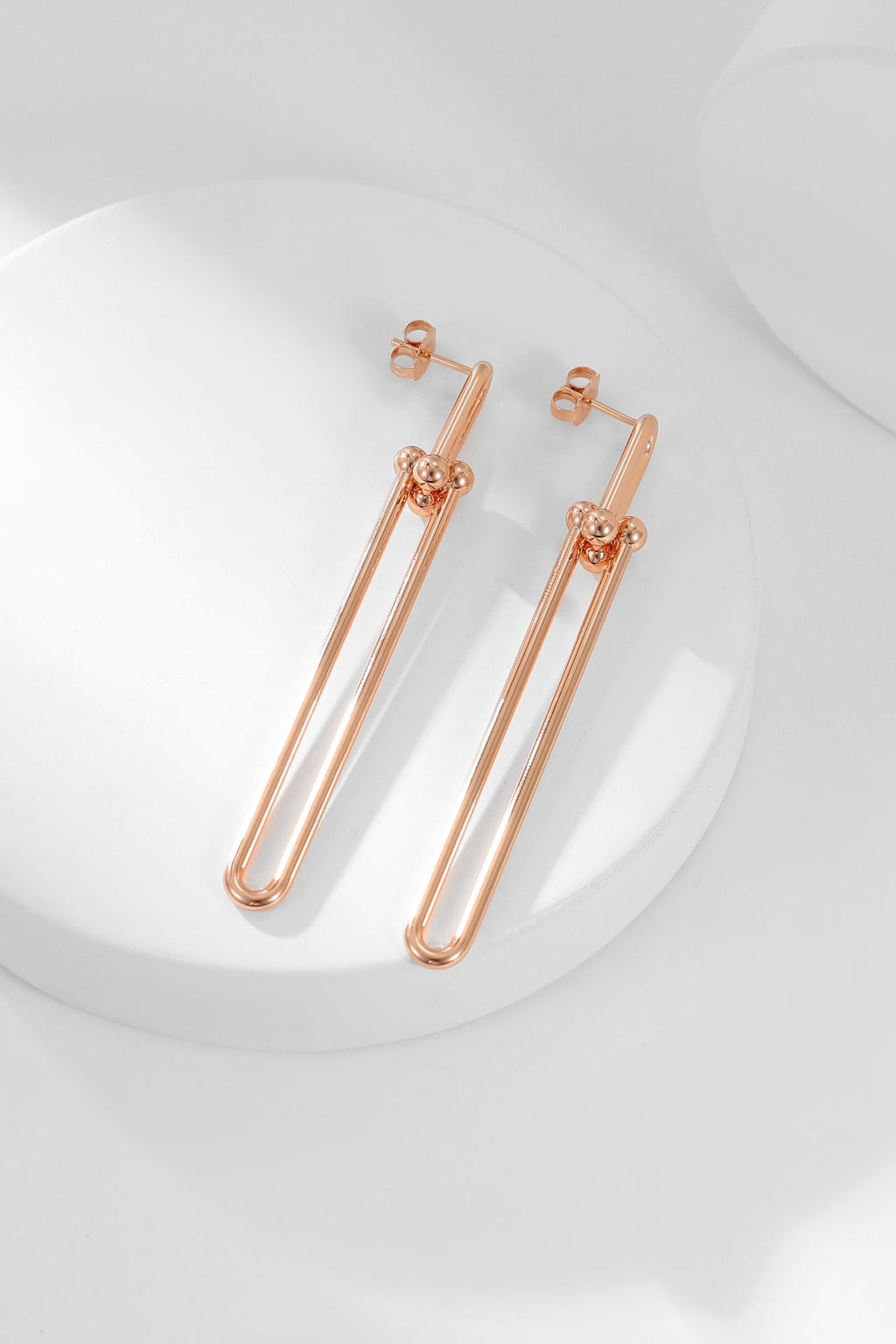 Tiffany HardWear Link Earrings - 18K Gold