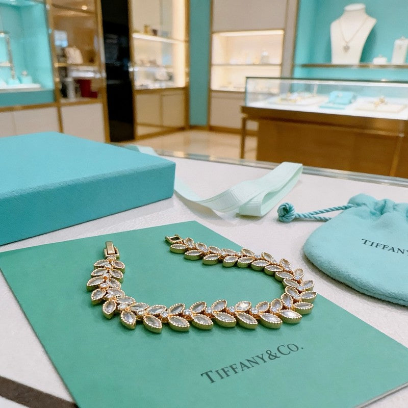 Return to Tiffany Crystal Bracelet - 18K Rose Gold