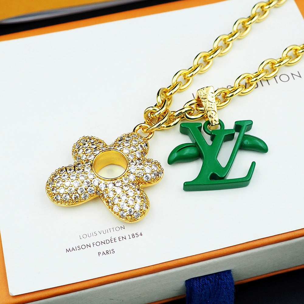 Louis Vuitton Blooming Pendant Necklace
