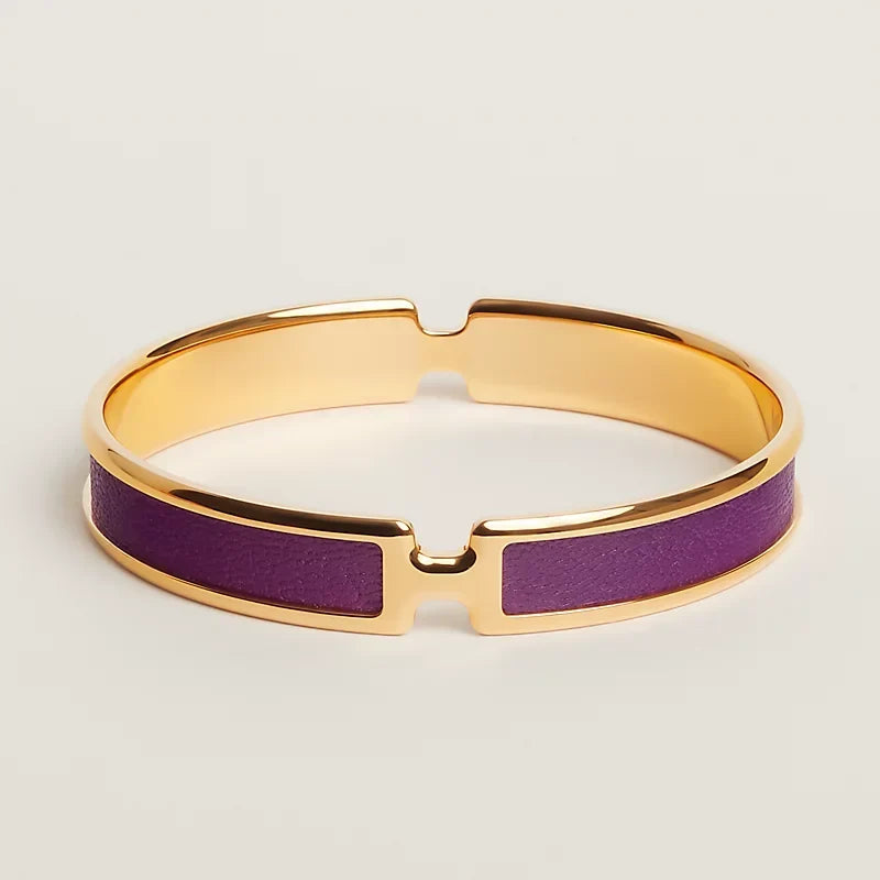 Hermes Olympe Light Purple Bracelet