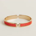 Hermes Olympe Orange Bracelet