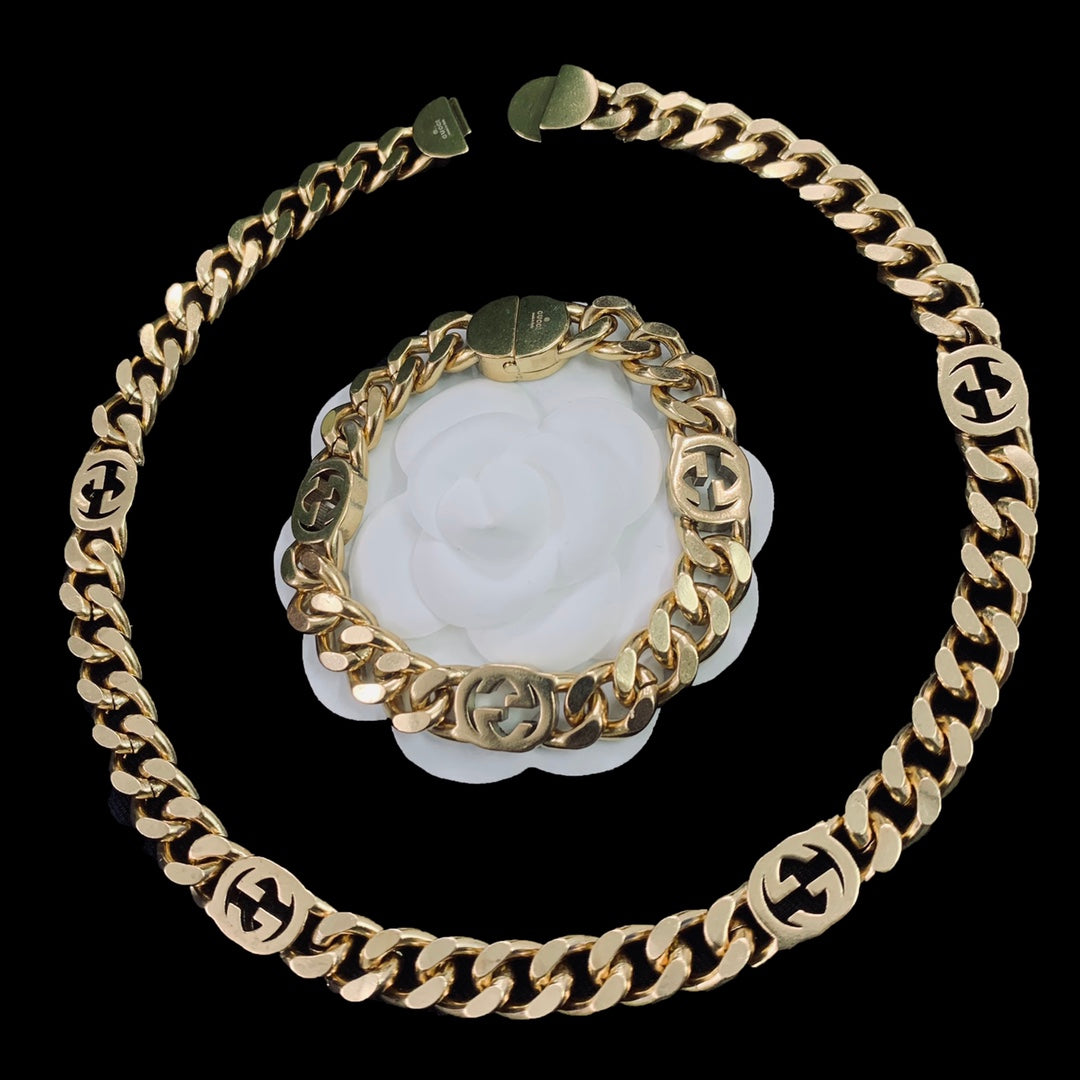Gucci Double G Chain Bracelet